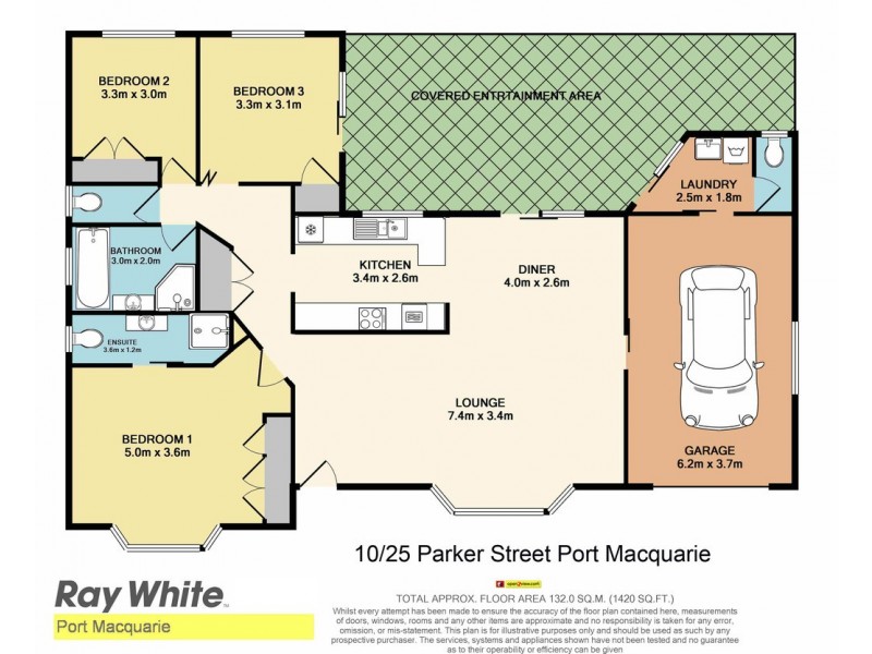 10/25 Parker Street, Port Macquarie NSW 2444 Floorplan