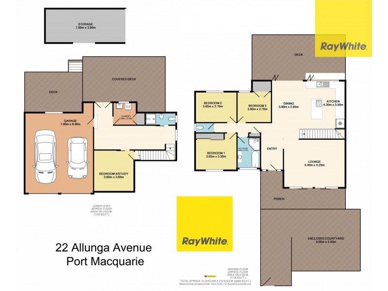 22 Allunga Avenue, Port Macquarie NSW 2444 Floorplan