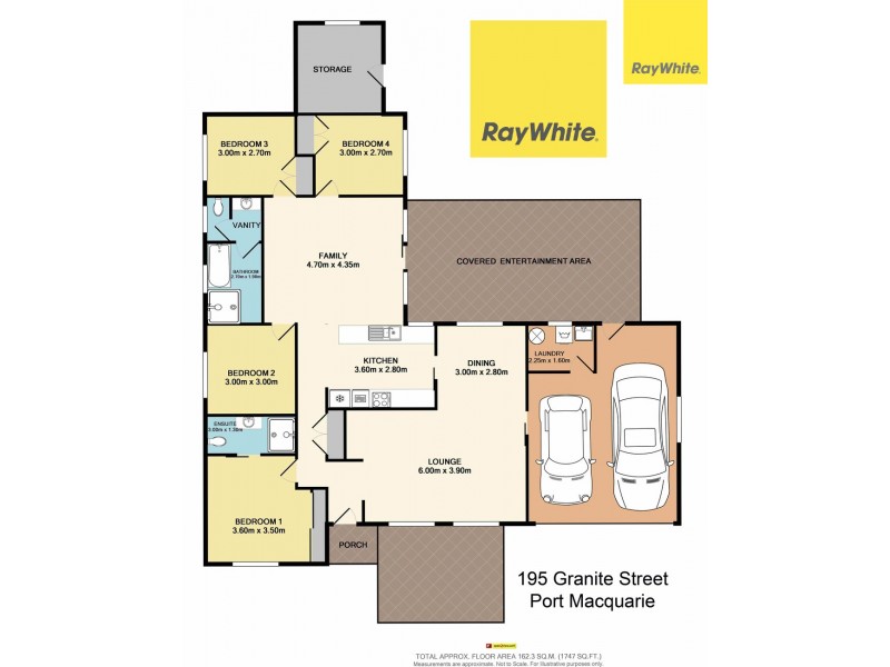 195 Granite Street, Port Macquarie NSW 2444 Floorplan