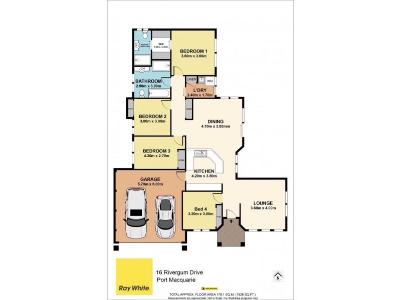 16 Rivergum Drive, Port Macquarie NSW 2444 Floorplan