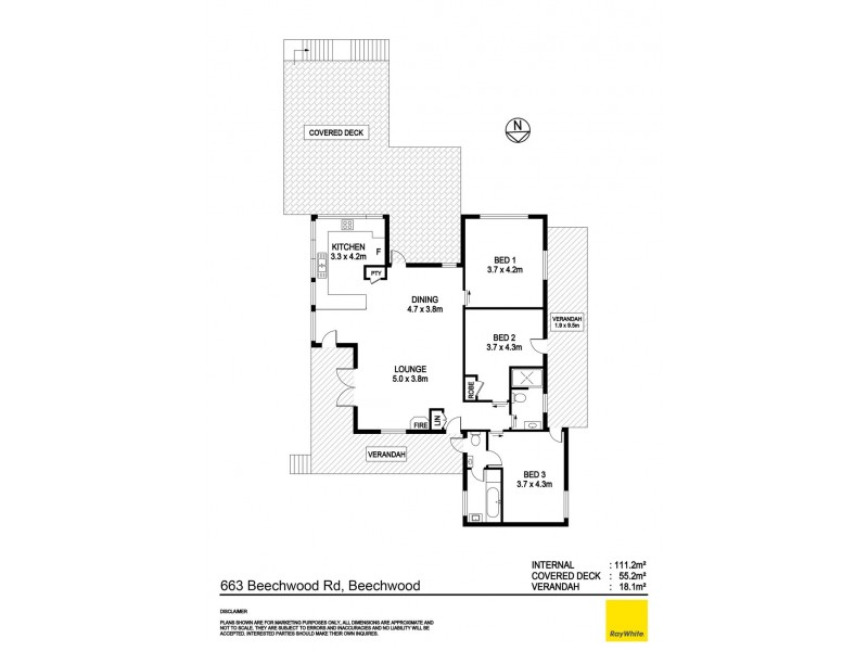 Beechwood Cafe 663 Beechwood Road, Beechwood NSW 2446 Floorplan