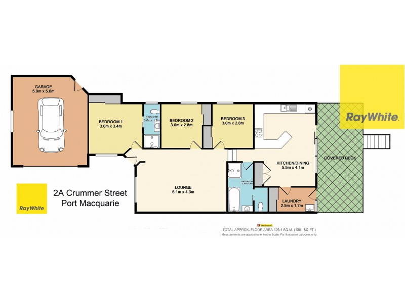 2A Crummer Street, Port Macquarie NSW 2444 Floorplan
