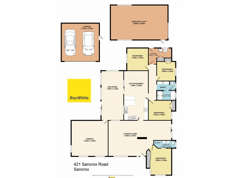 421 Sancrox Road, Sancrox NSW 2446 Floorplan
