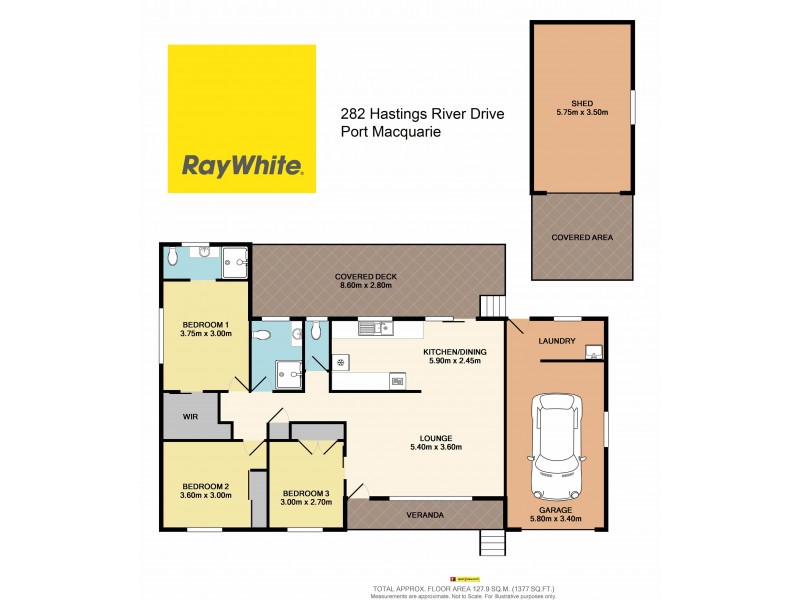 282 Hastings River Drive, Port Macquarie NSW 2444 Floorplan