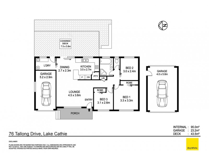 76 Tallong Drive, Lake Cathie NSW 2445 Floorplan