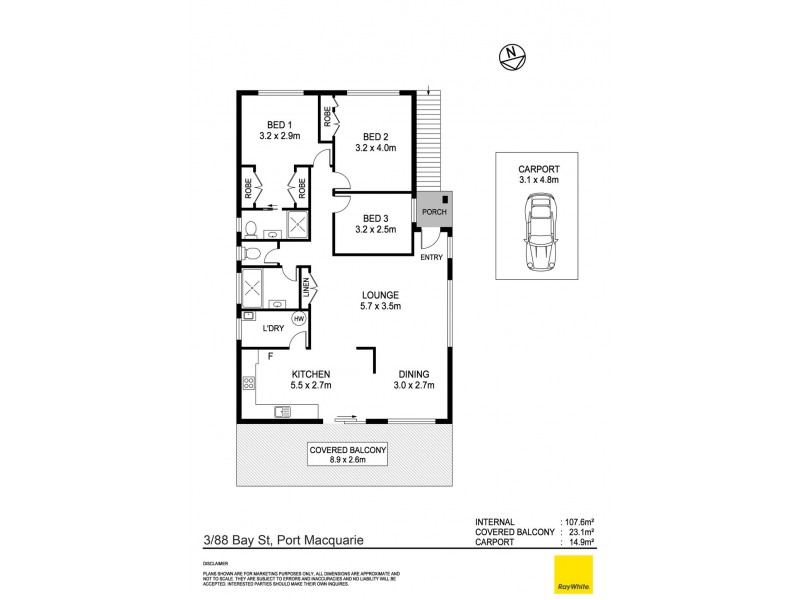 88 Bay Street, Port Macquarie NSW 2444 Floorplan