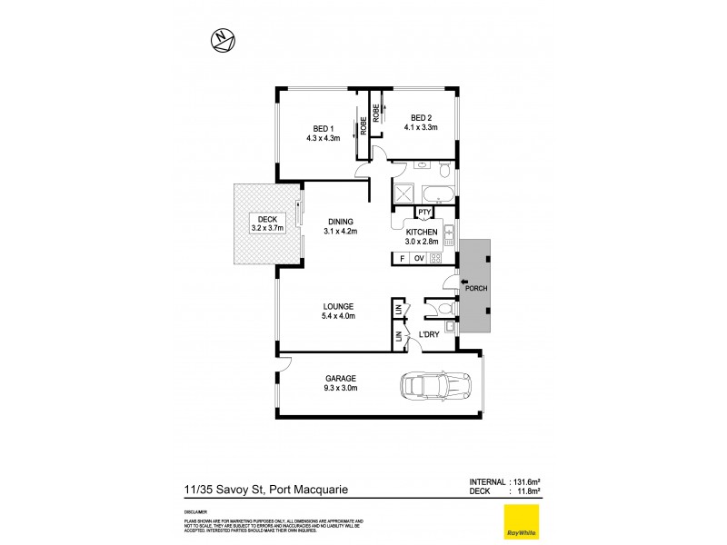 11/35-37 Savoy Street, Port Macquarie NSW 2444 Floorplan
