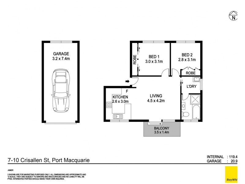 6/8-10 Crisallen Street, Port Macquarie NSW 2444