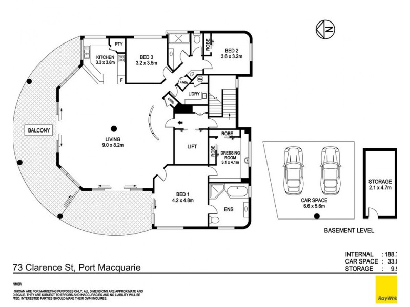 6/73 Clarence Street, Port Macquarie NSW 2444 Floorplan