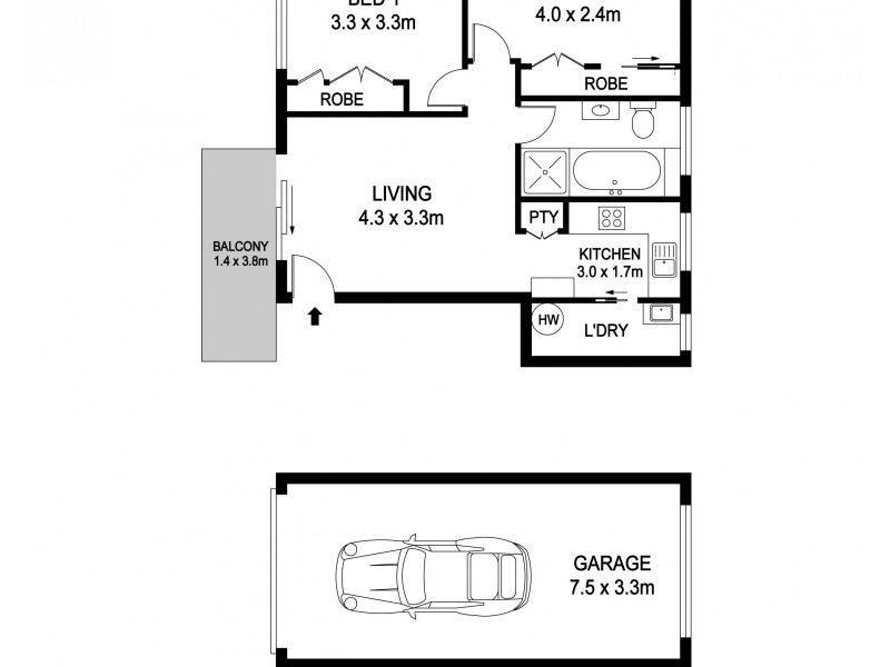 1/8-10 Crisallen Street, Port Macquarie NSW 2444 Floorplan