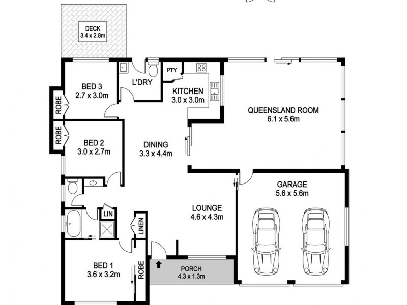 10 Willandra Avenue, Port Macquarie NSW 2444 Floorplan