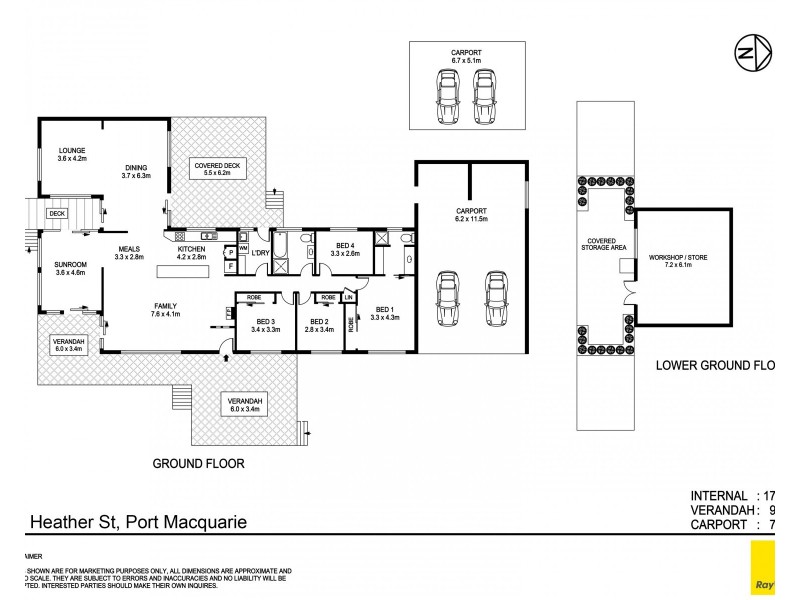 26A Heather Street, Port Macquarie NSW 2444 Floorplan