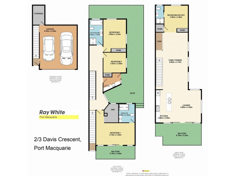 2/3 Davis Crescent, Port Macquarie NSW 2444 Floorplan