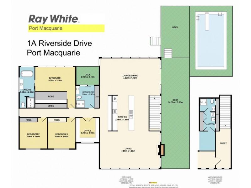 1A Riverside Drive, Port Macquarie NSW 2444 Floorplan