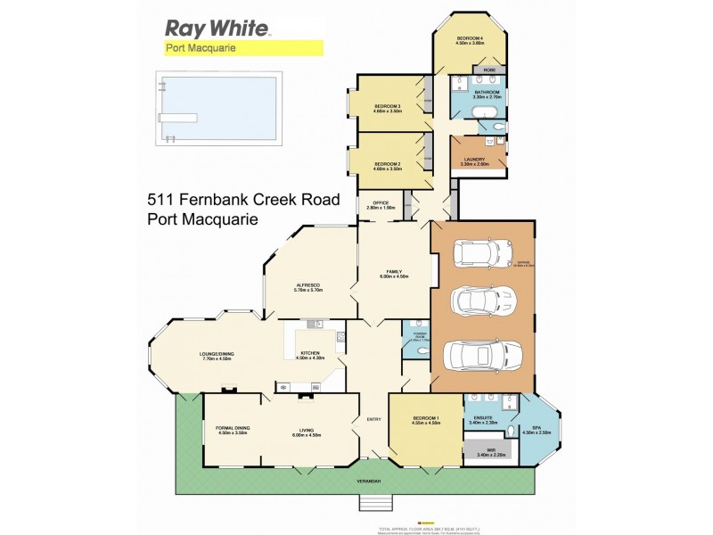 511 Fernbank Creek Road, Port Macquarie NSW 2444 Floorplan