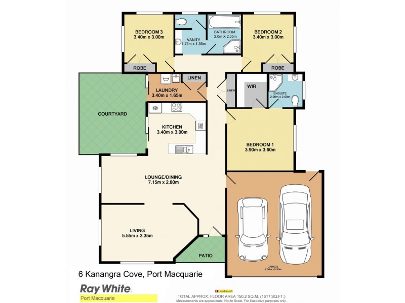 6 Kanangra Cove, Port Macquarie NSW 2444 Floorplan