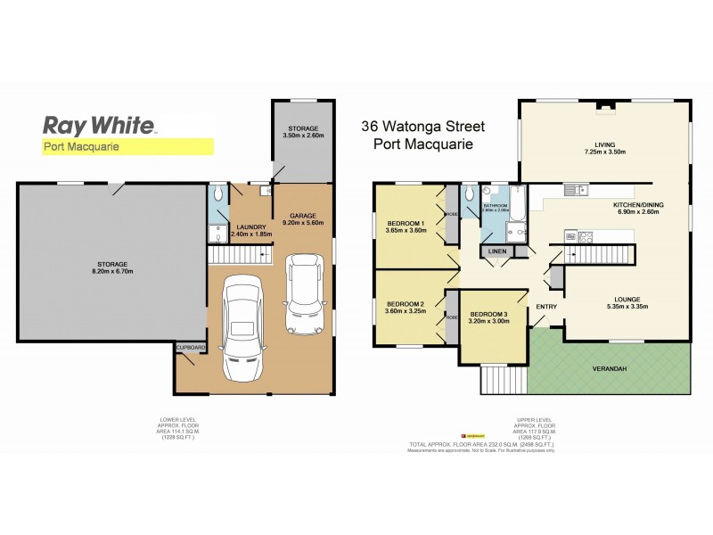 36 Watonga Street, Port Macquarie NSW 2444 Floorplan