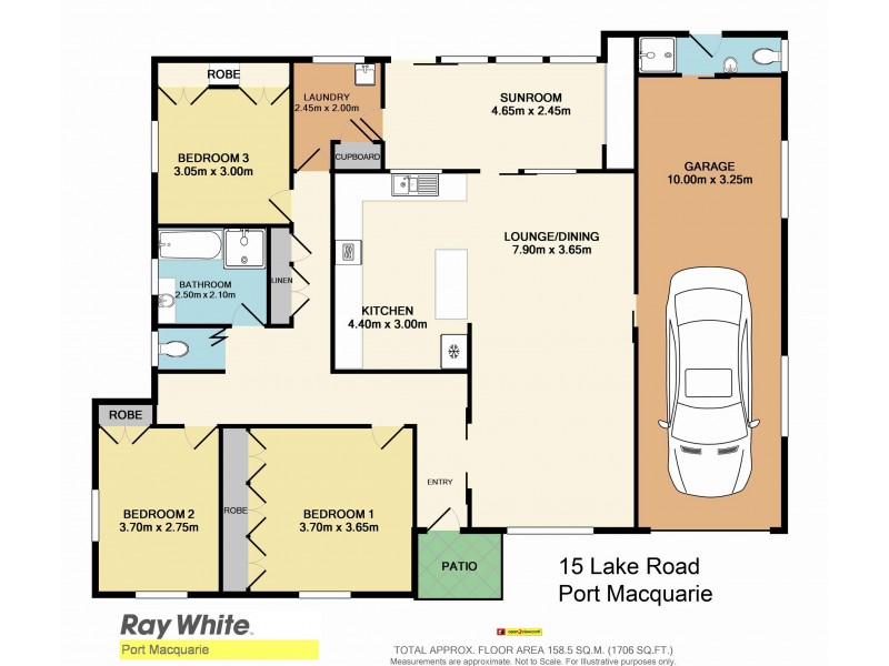 15 Lake Road, Port Macquarie NSW 2444 Floorplan