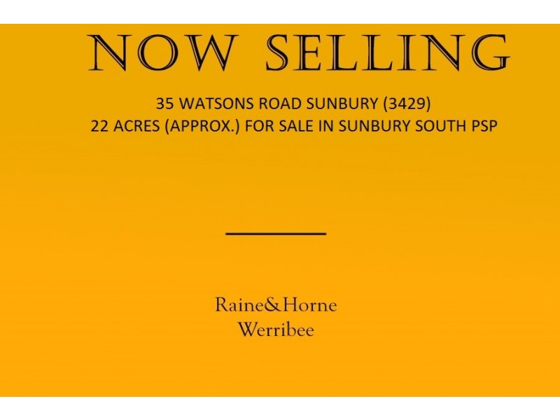 35 Watsons rd, Sunbury VIC 3429