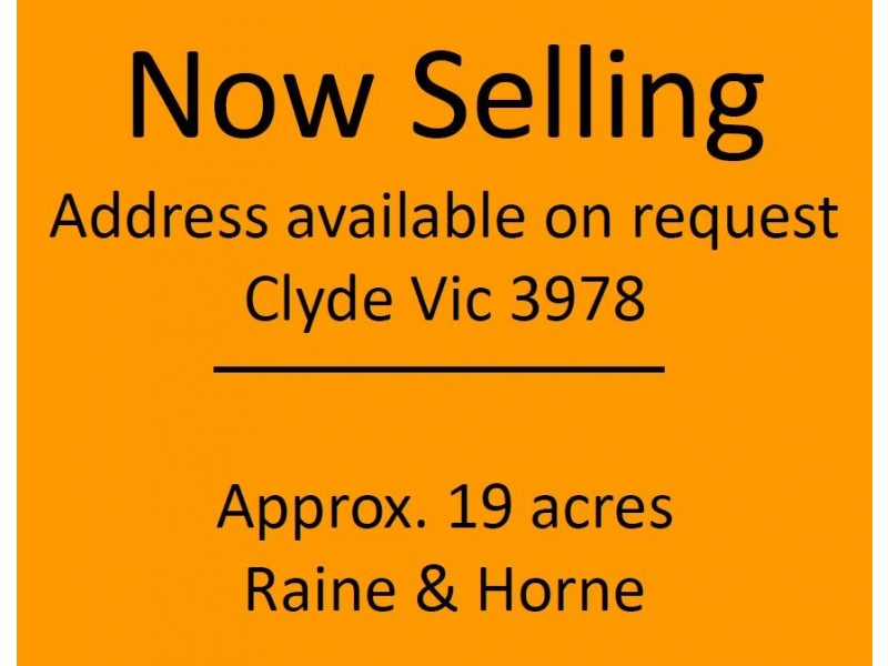 Clyde VIC 3978
