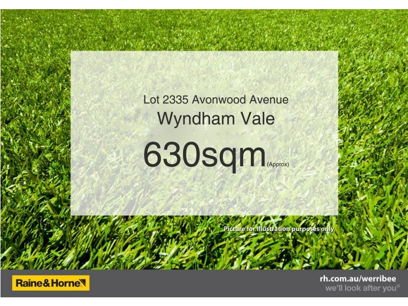 Lot 2335 Avonwood Avenue, Wyndham Vale VIC 3024