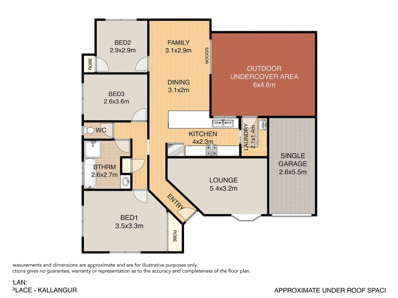Kallangur QLD 4503 Floorplan