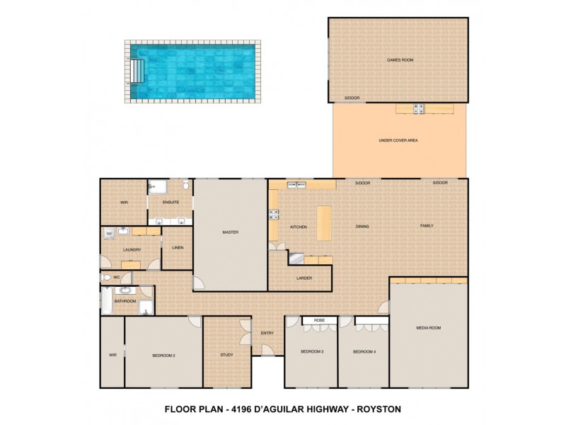 Royston QLD 4515 Floorplan