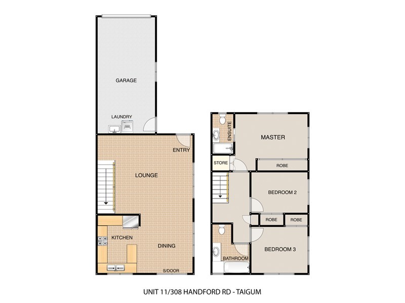 Unit 11, 308 Handford Road, Taigum QLD 4018 Floorplan