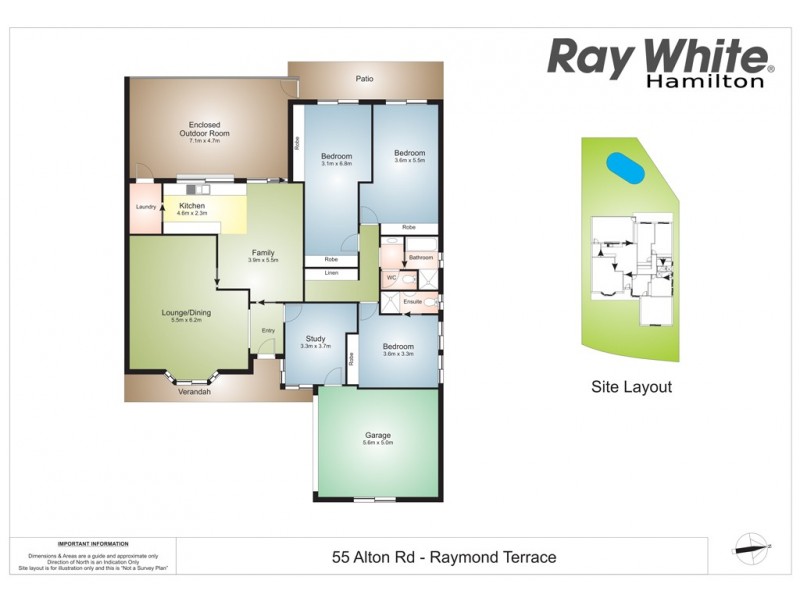 55 Alton Road, Raymond Terrace NSW 2324 Floorplan