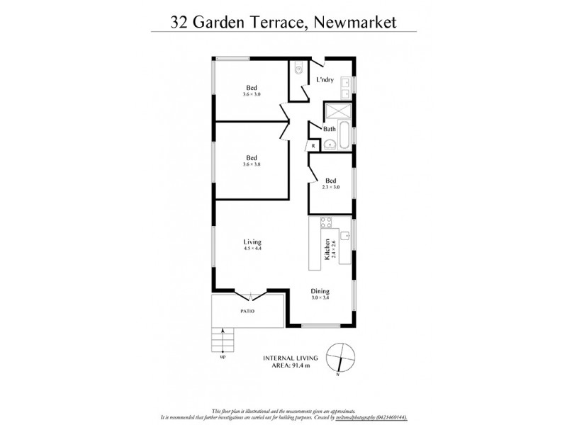 32 Garden Terrace, Newmarket QLD 4051 Floorplan