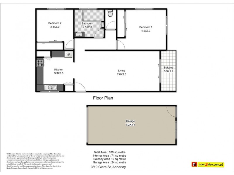 3/19 Clara Street, Annerley QLD 4103 Floorplan