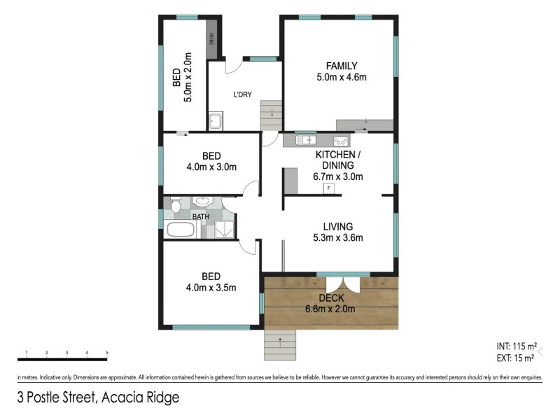 213 Postle Street, Acacia Ridge QLD 4110 Floorplan