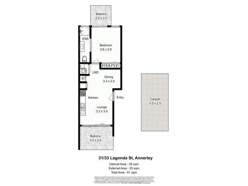 31/33 Lagonda Street, Annerley QLD 4103 Floorplan