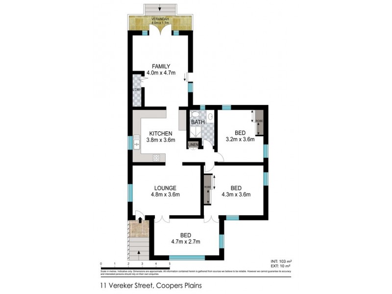 11 Vereker Street, Coopers Plains QLD 4108 Floorplan