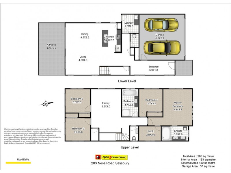 203 Ness Road, Salisbury QLD 4107 Floorplan