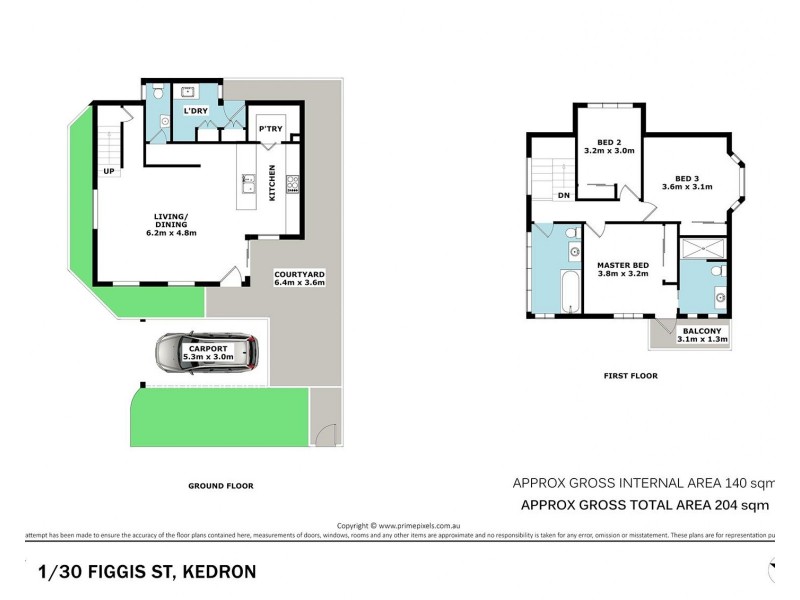 1/30 Figgis Street, Kedron QLD 4031 Floorplan