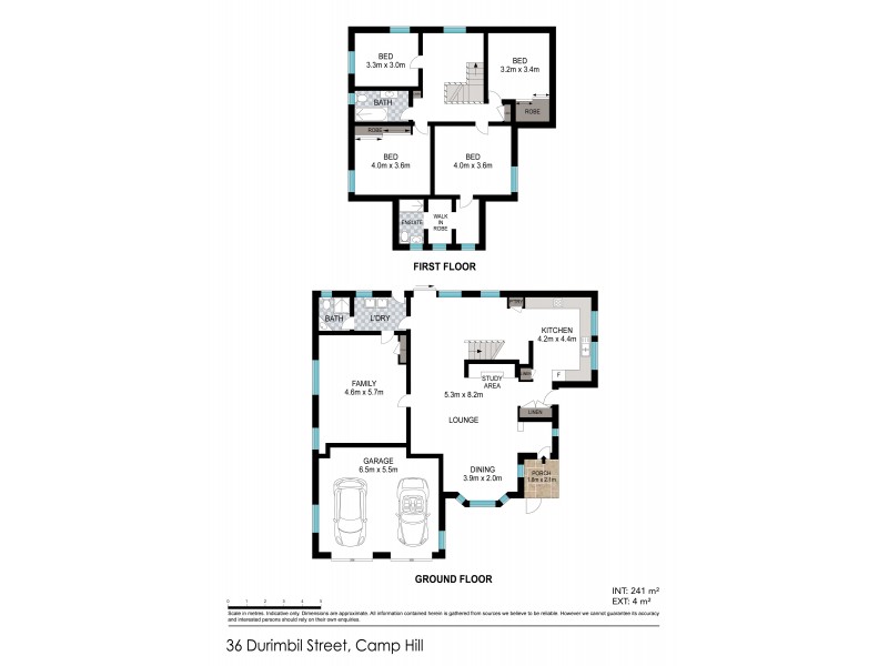 36 Durimbil Street, Camp Hill QLD 4152 Floorplan