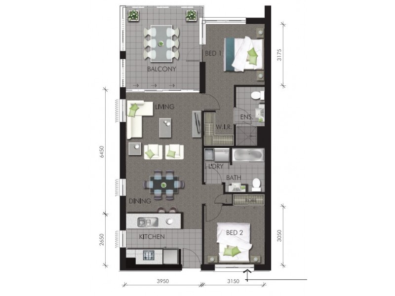 18/66 Waldheim Street, Annerley QLD 4103 Floorplan