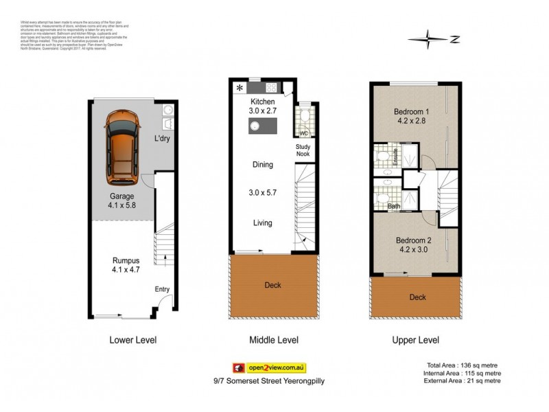 9/7 Somerset Street, Yeerongpilly QLD 4105 Floorplan