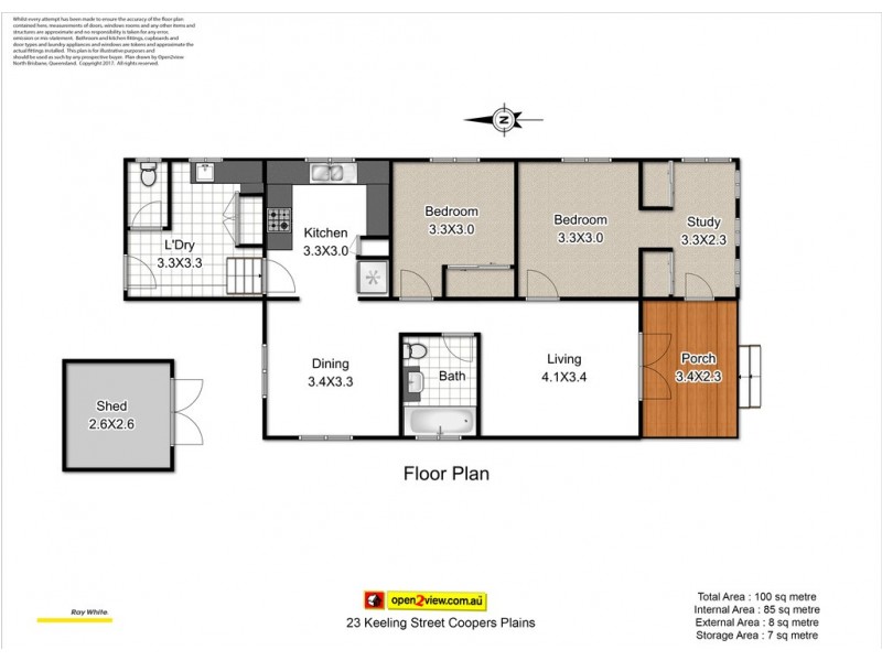 23 Keeling Street, Coopers Plains QLD 4108 Floorplan