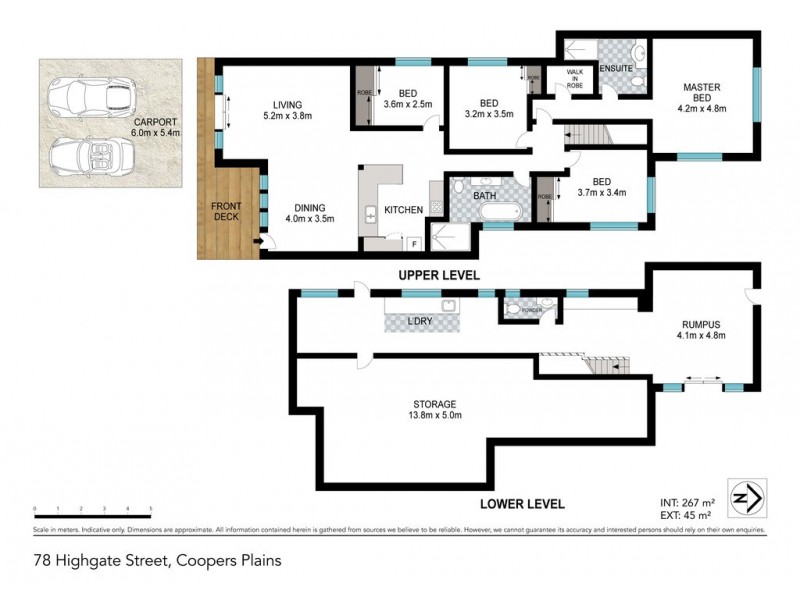 78 Highgate Street, Coopers Plains QLD 4108 Floorplan
