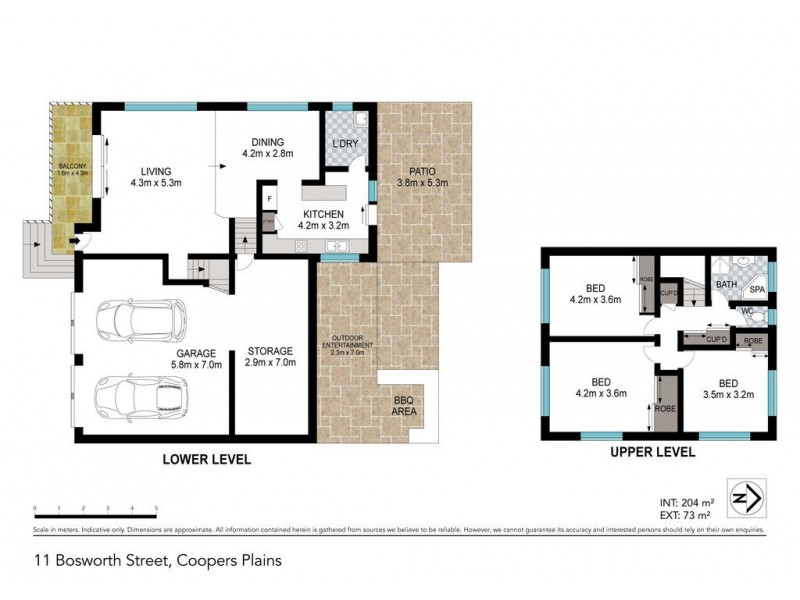 11 Bosworth Street, Coopers Plains QLD 4108 Floorplan