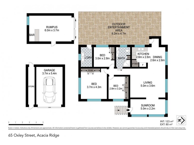 65 Oxley Street, Acacia Ridge QLD 4110 Floorplan