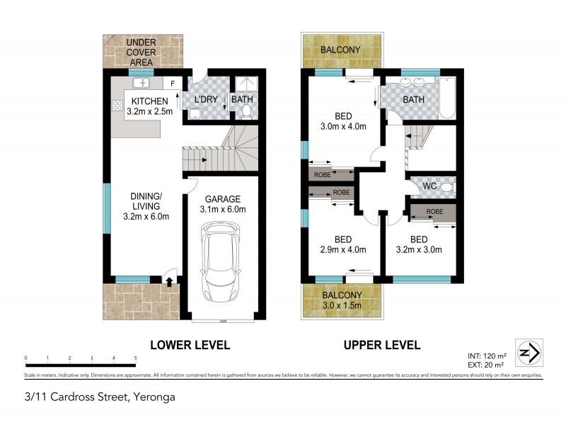 3/11 Cardross Street, Yeronga QLD 4104 Floorplan