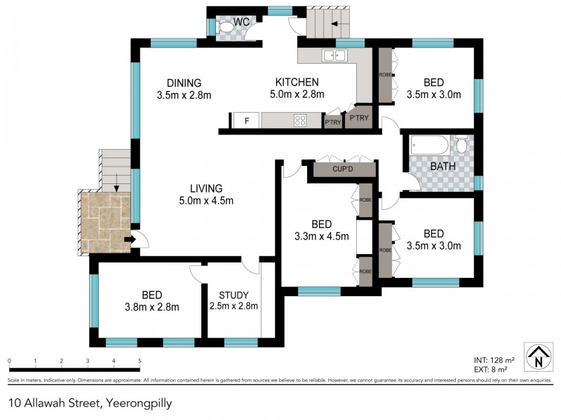 10 Allawah Street, Yeerongpilly QLD 4105 Floorplan