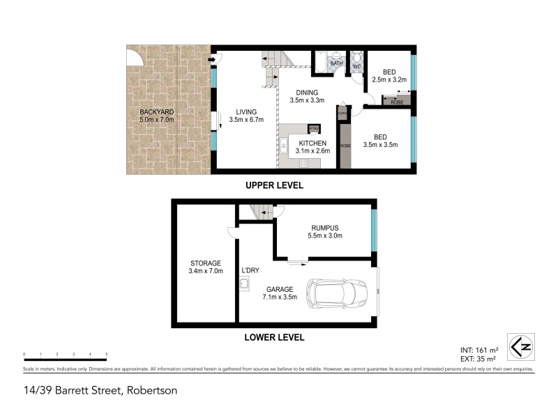 14/39 Barrett Street, Robertson QLD 4109 Floorplan