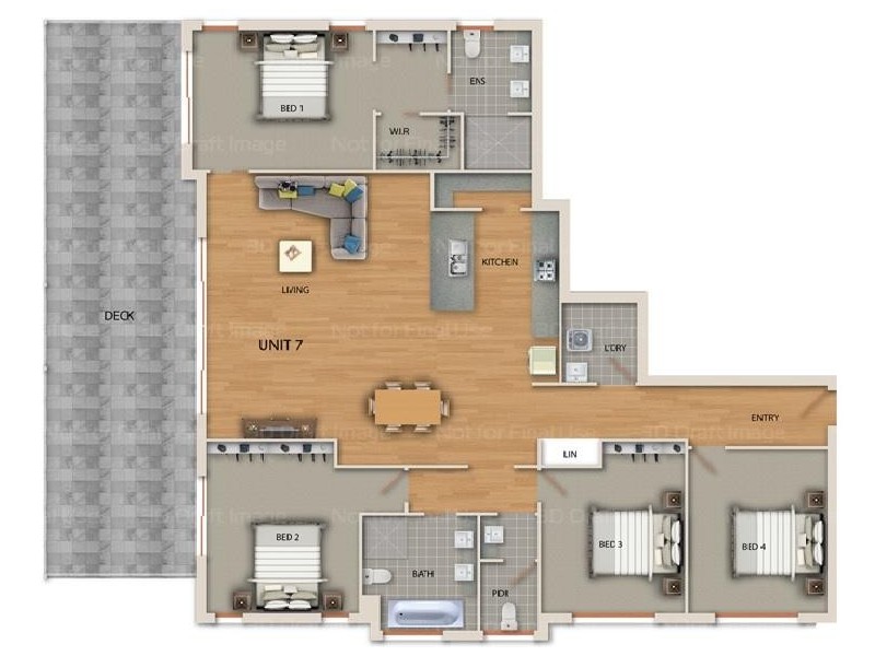 7/67 Tarana Street, Camp Hill QLD 4152 Floorplan