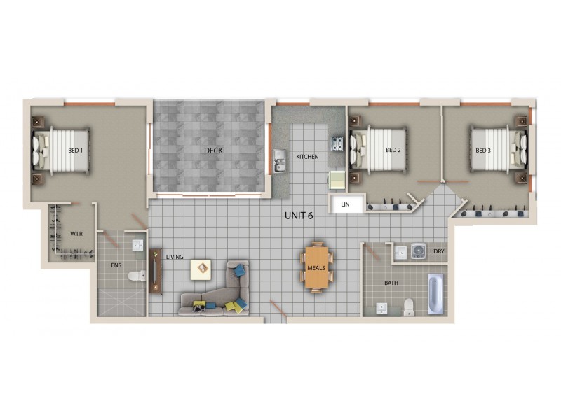 6 / 67 Tarana Street, Camp Hill QLD 4152 Floorplan