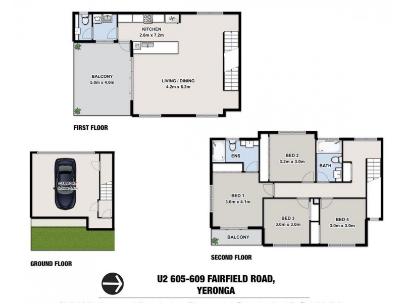 2/605 Fairfield Road, Yeronga QLD 4104 Floorplan