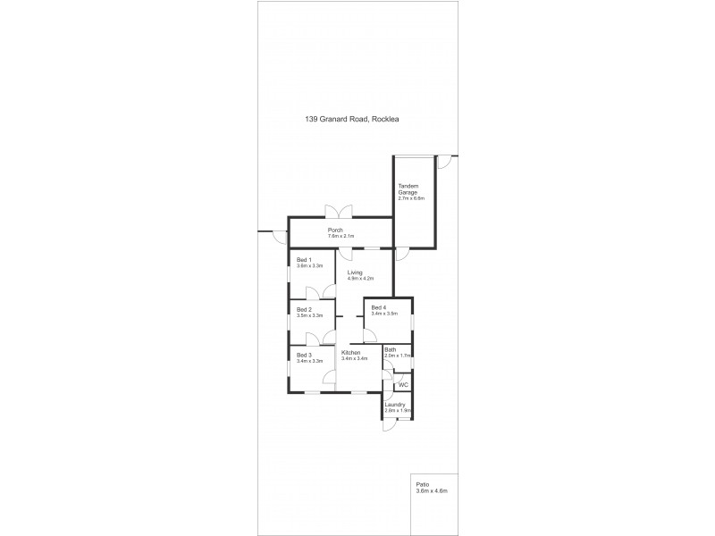 139 Granard Road, Rocklea QLD 4106 Floorplan